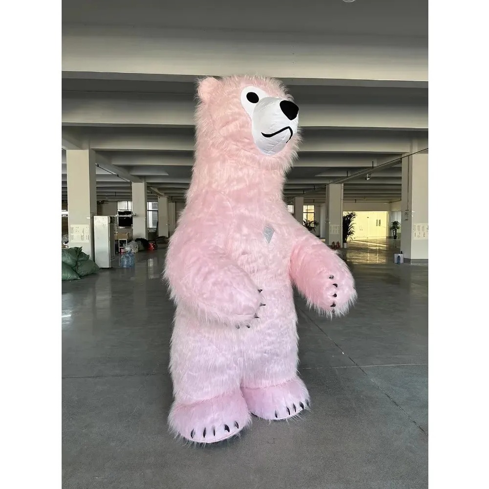 Inflatable Pink Bear Mascot Co - Costumes ulasan dan harga