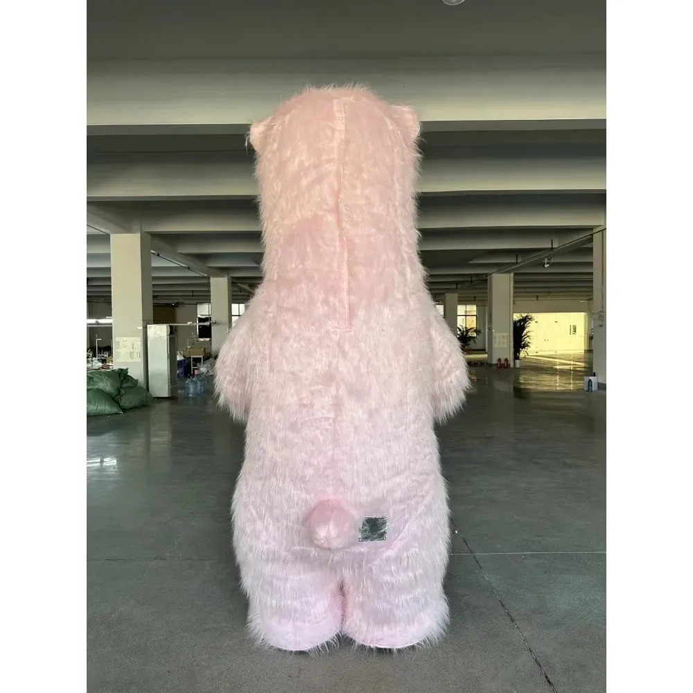 Inflatable Pink Bear Mascot Co - Costumes ulasan dan harga