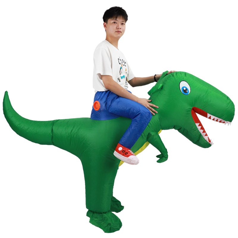 AdultHot Kids Green Inflatable - Inflatable Dinosaur Costume Adult ulasan dan harga