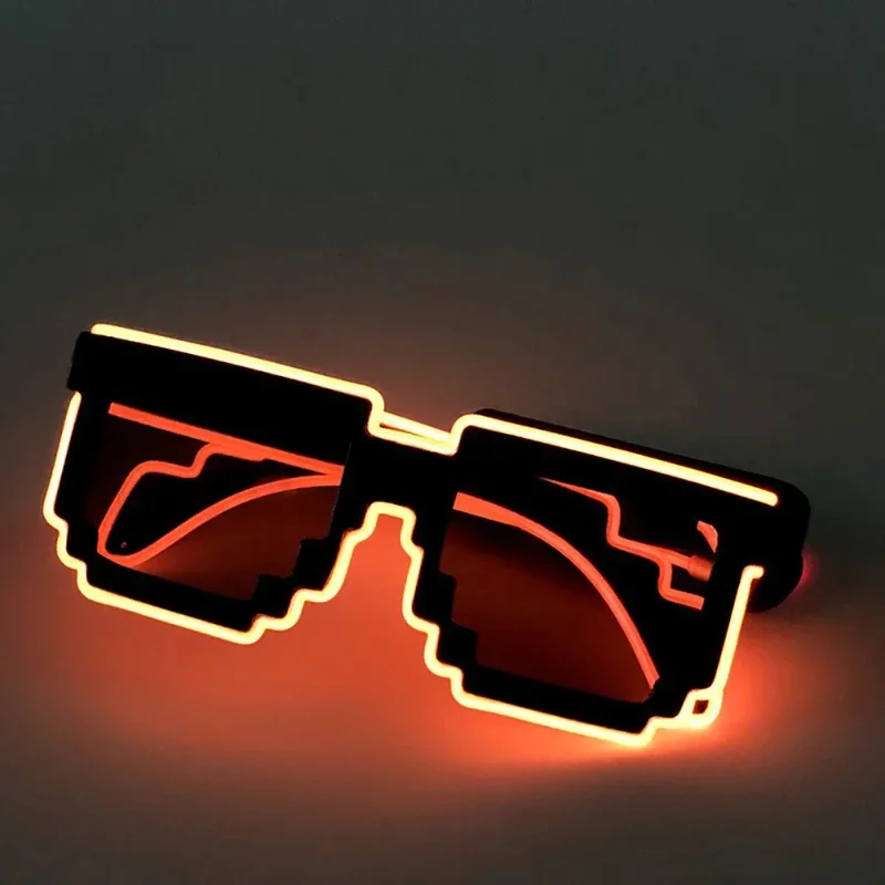 Wireless LED Light Up Glasses, - Glow In The Dark Party Glasses ulasan dan harga