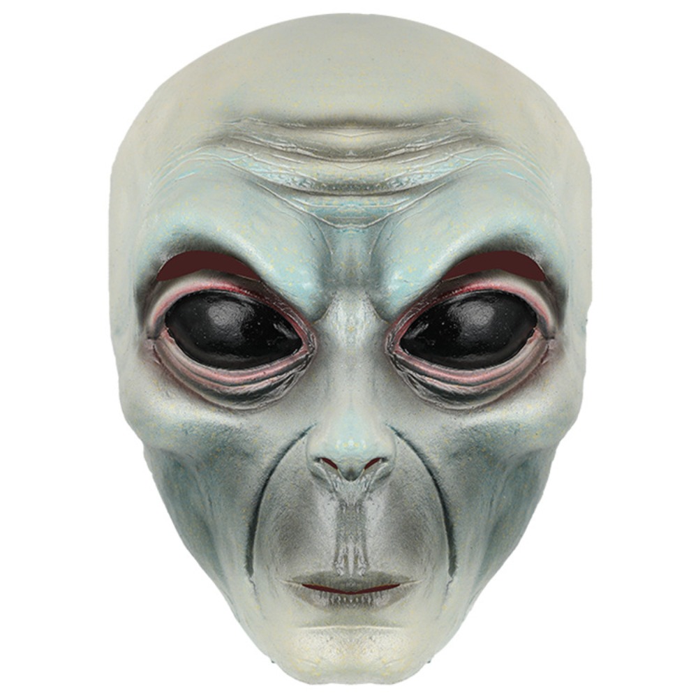 Latex Material Alien Mask Full - Latex Alien Mask Realistic ulasan dan harga