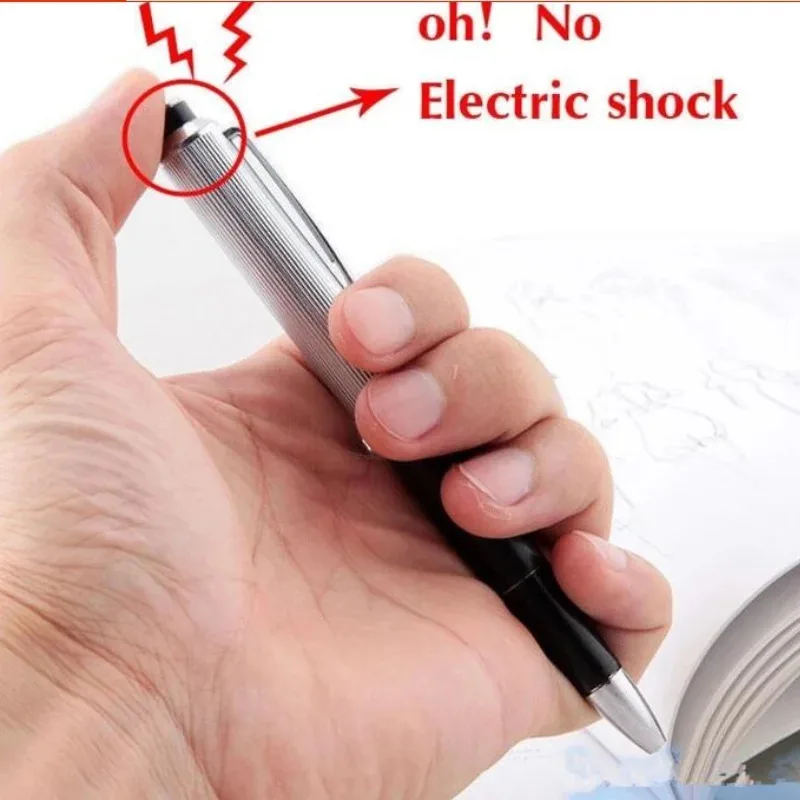 1L-1pcs Creative Electric Shoc - Shock Pen Prank Toy ulasan dan harga