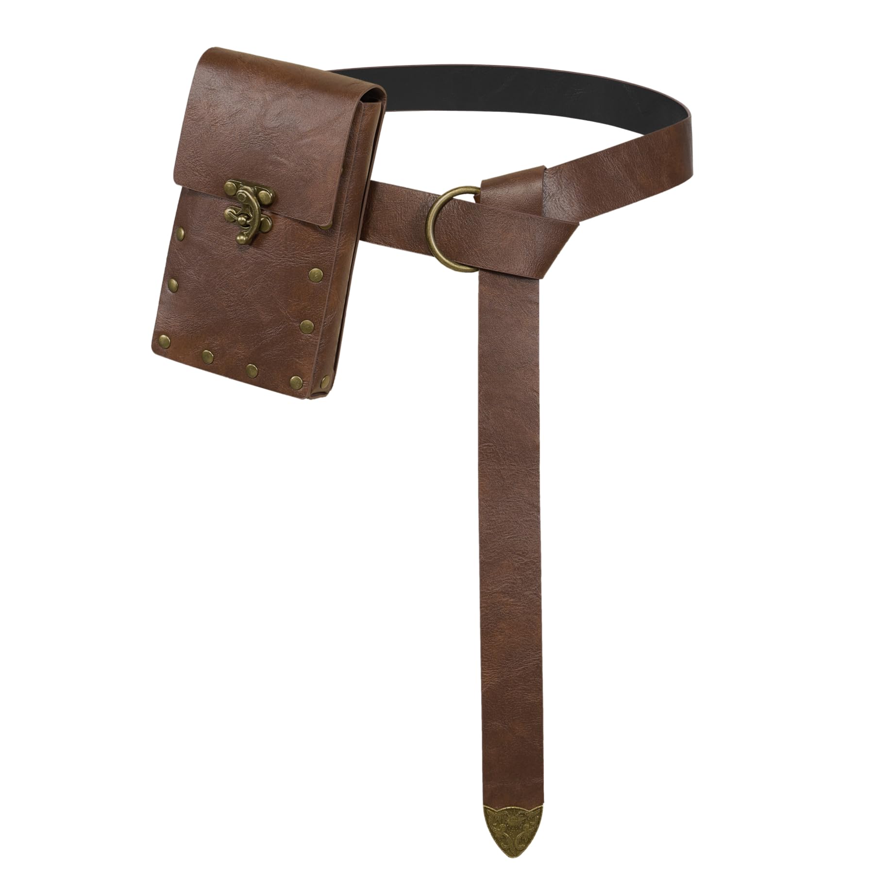 PU Leather Medieval Waist Belt - Costumes ulasan dan harga