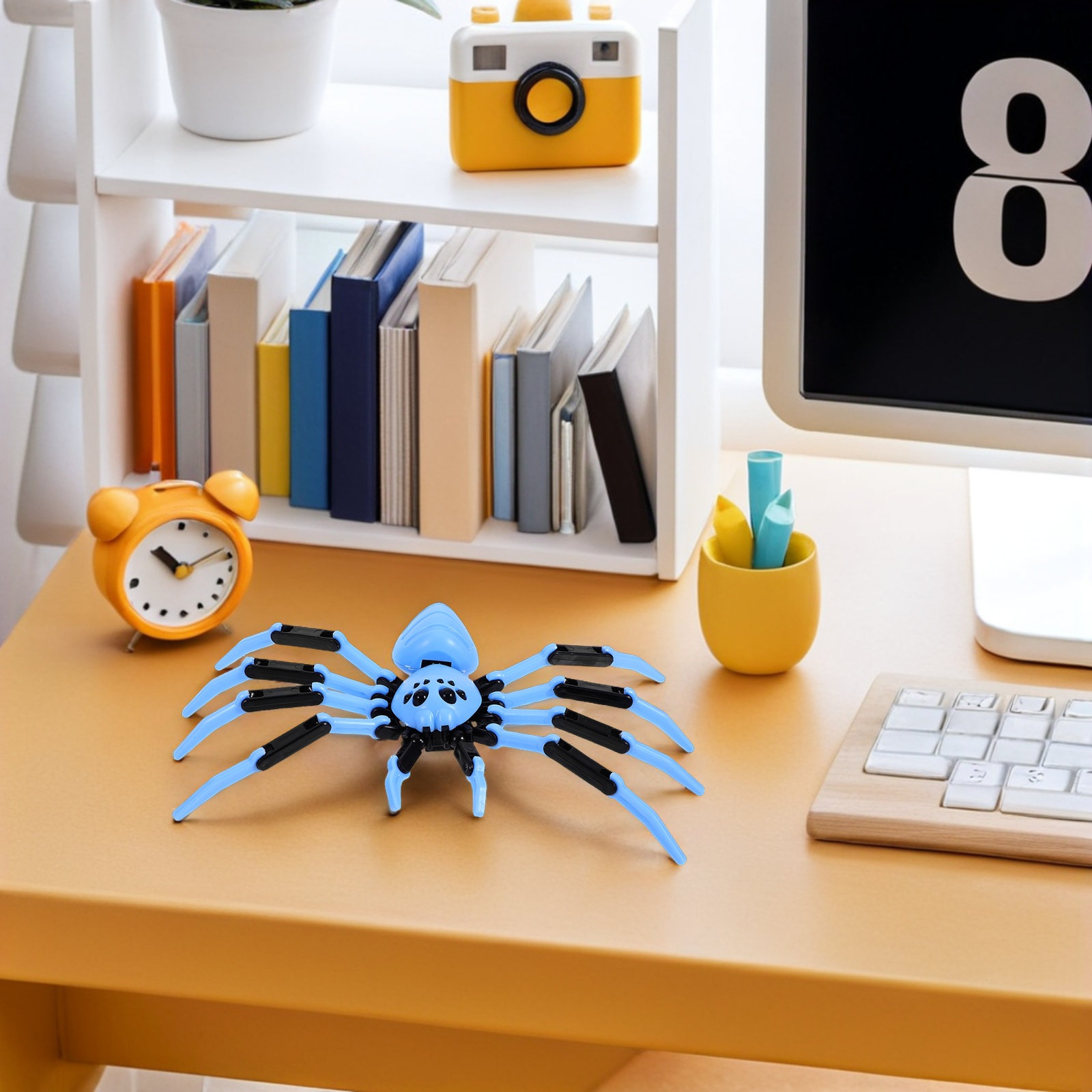8Pcs Spider 3D Movable Joint R - Prank Toys ulasan dan harga