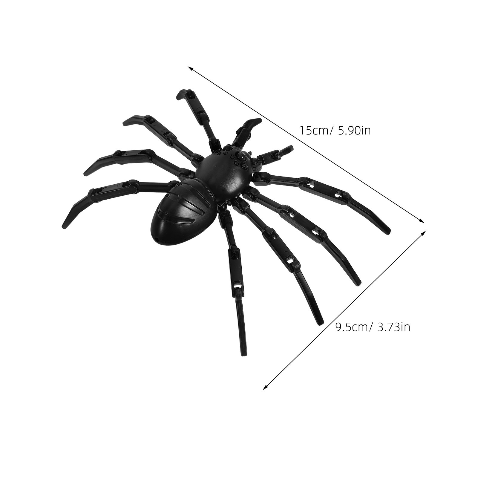 8Pcs Spider 3D Movable Joint R - Prank Toys ulasan dan harga