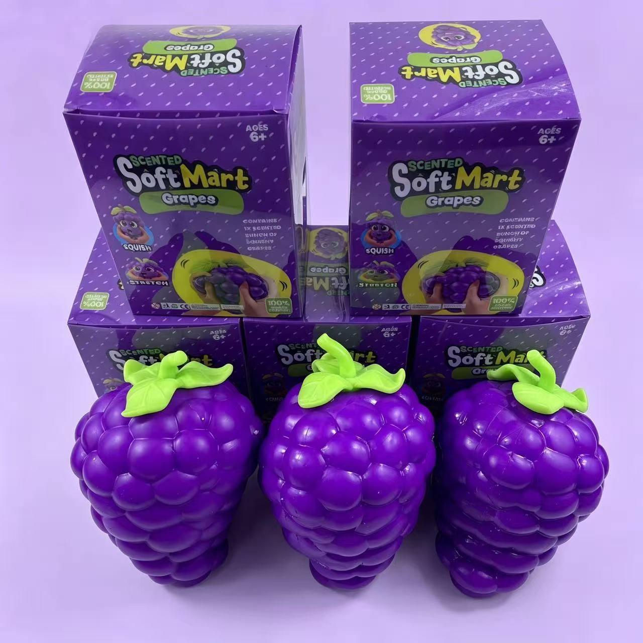 2026 Jumbo Grape Fruit Squishy - Novelty Gifts ulasan dan harga