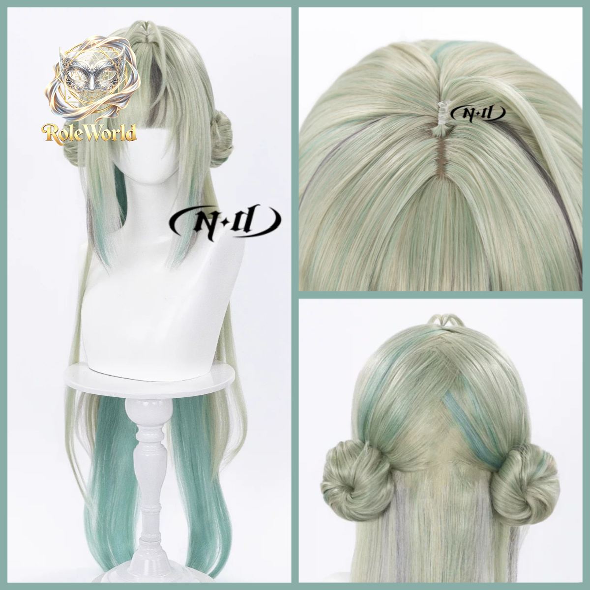 Si Wig Arknights Endfield Si C - Anime Cosplay Wig Heat Resistant ulasan dan harga